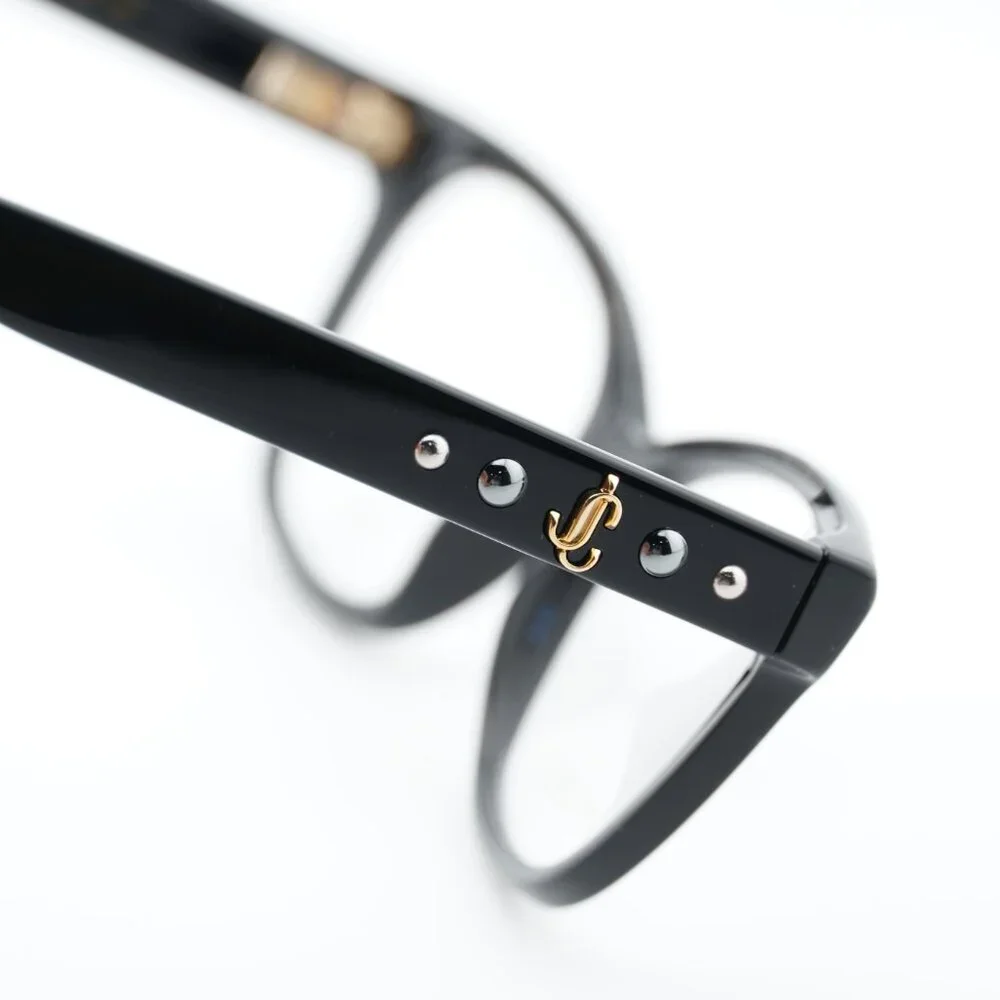 Jimmy Choo JC334 0807 00 Eyeglasses Black 54mm Cat Eye Frame - Picture 6 of 10